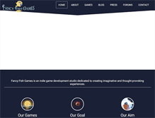 Tablet Screenshot of fancyfishgames.com